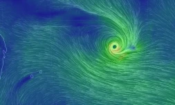 Devenue forte tempête tropicale, Haleh se trouve à 2065 km de La Réunion