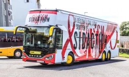 Des bus du réseau Car Jaune aux couleurs du Sidaction