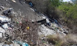 Déchèterie sauvage à Saint-Denis
