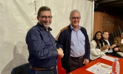 Sainte-Suzanne : Patrick Lebreton apporte son soutien Ă Maurice Gironcel