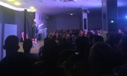 Dieudonné en spectacle à la Salle Candin