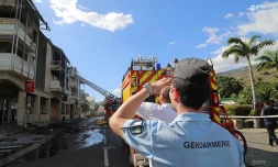 Incendie à Saint-Leu