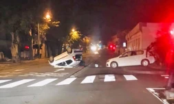 LE CHAUDRON VOITURE INCENDIEE HALLOWEN