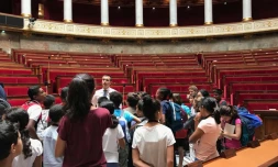 visite assemblée nationale pour élèves sainte clotilde