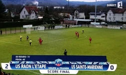 L'US Sainte-Marienne éliminée