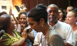 Election Ă  Saint-Paul, le 30 mars 2014.