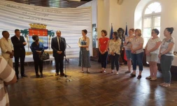 Le député David Lorion rencontre des professeurs étrangers