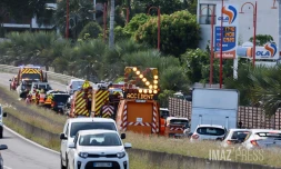 Carambolage route du littoral