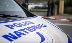 Une voiture de la police nationale, le 14 mai 2024. (Photo d'illustration) - Lou Benoist/AFP