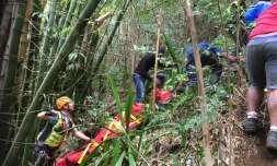 Sainte-Marie : une gramoun de 71 secourue après être tombée dans une ravine gendarmerie