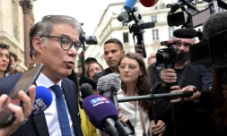 Le premier secrétaire du Parti socialiste, Olivier Faure, le 9 juillet 2024 à Paris