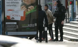 Arrestation d'un homme le 18 novembre 2015 à Saint-Denis 