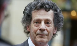 L'écrivain franco-tunisien Hédi Kaddour le 29 octobre 2015 à Pari