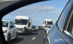 Embouteillages sur la NRL 