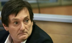 Pierre Palmade au tribunal de Melun, en Seine-et-Marne, le 20 novembre 2024 ( AFP / Alain JOCARD )