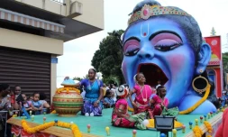 Dipavali 2016 à Saint-André - Défilé 