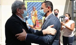 jean luc mélanchon et olivier hoarau