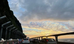 Route du littoral : réouverture sur quatre voies effective, quelques bouchons dans les deux sens