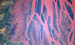 thomas pesquet survole madagascar Betsiboka