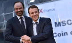 Le maire du Havre Edouard Philippe, photographié le 11 mai 2017 au Havre, est donné comme favori pour devenir Premier ministre