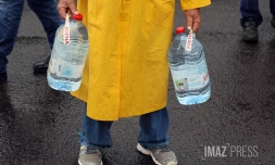 distribution eau potable aprés le passage de Belal