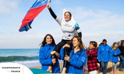 Cannelle Bulard, championne de France à Biarritz
