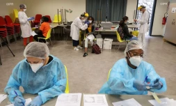 dépistage coronavirus au lycée Mémona Hintermann Afféjee