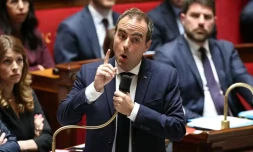 Cette campagne lancée la semaine dernière s’inscrit dans le « changement d’échelle » de la lutte contre le narcotrafic souhaité par l’exécutif. © Crédit photo : SIMON WOHLFAHRT / AFP 