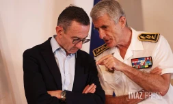 Patrice Latron et Bruno Retailleau