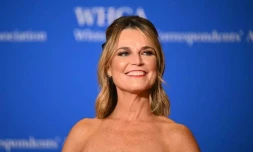 La journaliste américaine Savannah Guthrie présentatrice de l'émission Today sur NBC News AFP/Archives Drew ANGERER