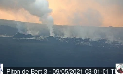 Saint-Joseph : pic de pollution lié à l'éruption du Piton de la Fournaise