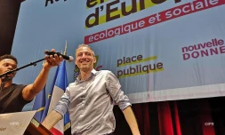 Meeting de Raphaël Glucksmann