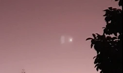 Fusée Space X dans le ciel réunionnais jeudi 27 avril 2023