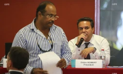 Guito Narayanin et Didier Robert