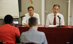 Conférence de presse rachat Vindémia par GBH