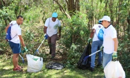 Une demi tonne de déchets ramassés en deux heures Cinor