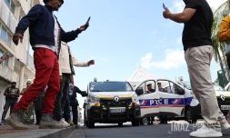 manifestants la colline