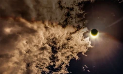 L\'éclipse vue par Stéphane Moser