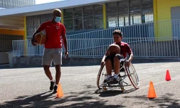 Le Port: Des élèves portois participent à des ateliers de sensibilisation sur le handicap