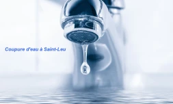 Coupure d'eau Saint-Leu