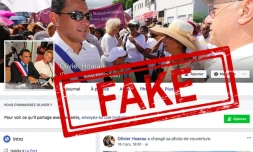 Le faux profil du maire du Port sur Facebook