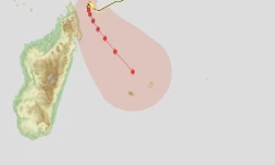 Une future tempête en formation, qui pourrait devenir cyclone en direction des Mascareignes