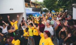 Saint-Leu : Karim Juhoor rassemble plus de 500 personnes à son meeting de campagne