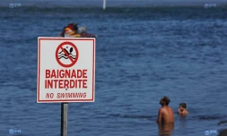 panneaux baignade interdite