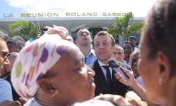 Emmanuel Macron en visite à La Réunion