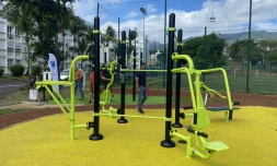 Saint-Denis : inauguration de deux aires de fitness à Primat et au Chaudron 