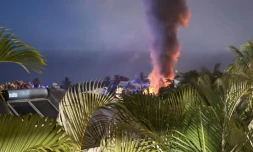 Explosion de voiture à Saint-Leu