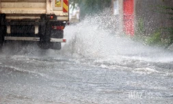 fortes pluies au port 