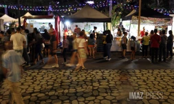 marché de nuit au Barachois