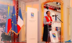 Huguette Bello au 30ème Congrès de l'ACCD'OM pour la cérémonie d'ouverture 